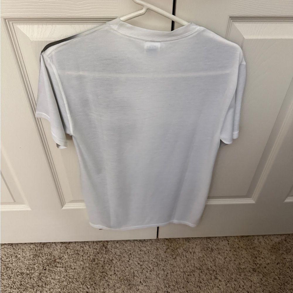 Gildan Black and Gray All Over Print Morrissey Shirt Super Soft New - Picture 2 of 4